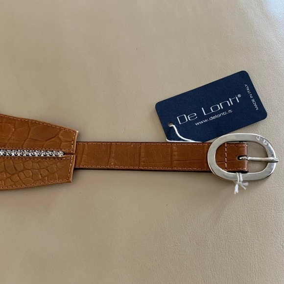 DE LONTI Genuine Leather Belt - Picture 5 of 8